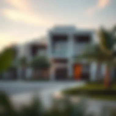 Contemporary Design at The Gardens Nakheel Modern residential architecture in The Gardens Nakheel