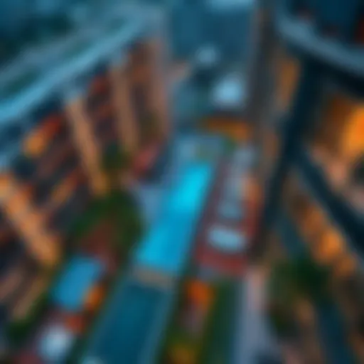 Stunning view of The Residences at District One