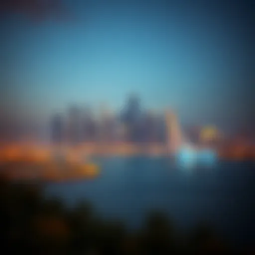 A visual representation of the UAE skyline symbolizing opportunities for expatriates.