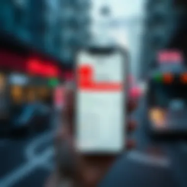 Smartphone displaying the RTA app with balance information
