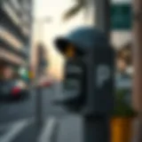 Parking meter in a Dubai street