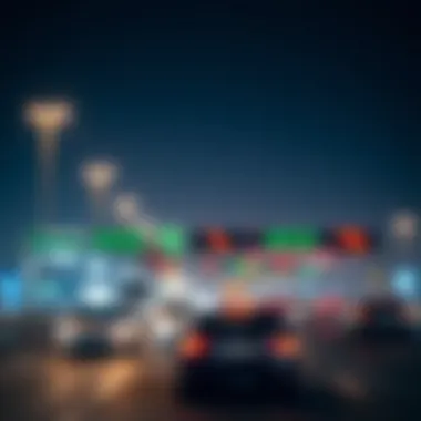 Dubai's Salik Toll System: Key Points Overview of Dubai's Salik toll system highlighting key toll points