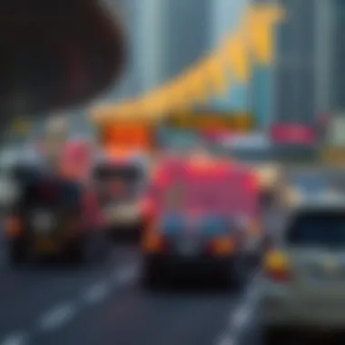 Traffic Congestion Trends Post-Salik Implementation Graph illustrating the impact of Salik on traffic congestion levels in Dubai