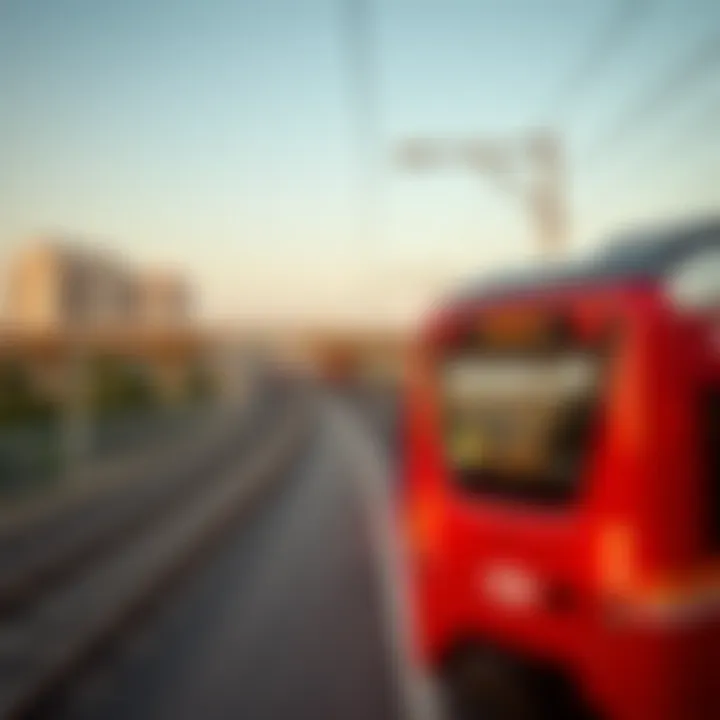 Public transportation system in the city