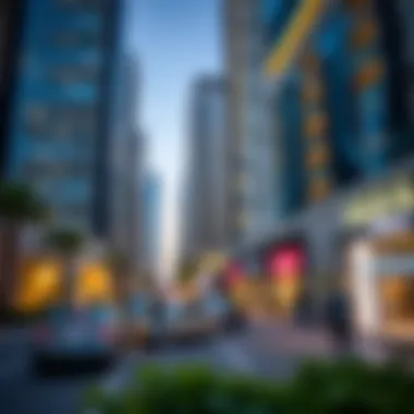 Dynamics of Dubai's Thriving Real Estate Market A bustling real estate market in Dubai