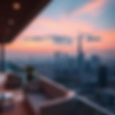 Breathtaking Skyline from Vida The Hills Residence Panoramic skyline view from a residence in Vida The Hills