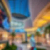 Stunning architectural view of Warqa Mall showcasing modern design