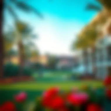 Community amenities including a golf course and clubhouse